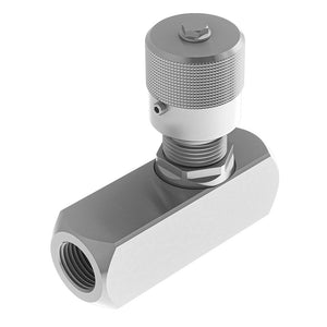 3/8 BSPP one way flow control valve